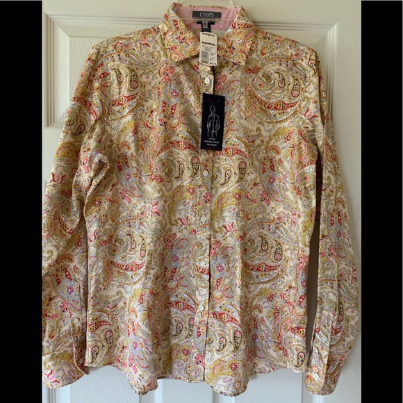 Chaps Tops - Chaps NWT button down shirt. Size M